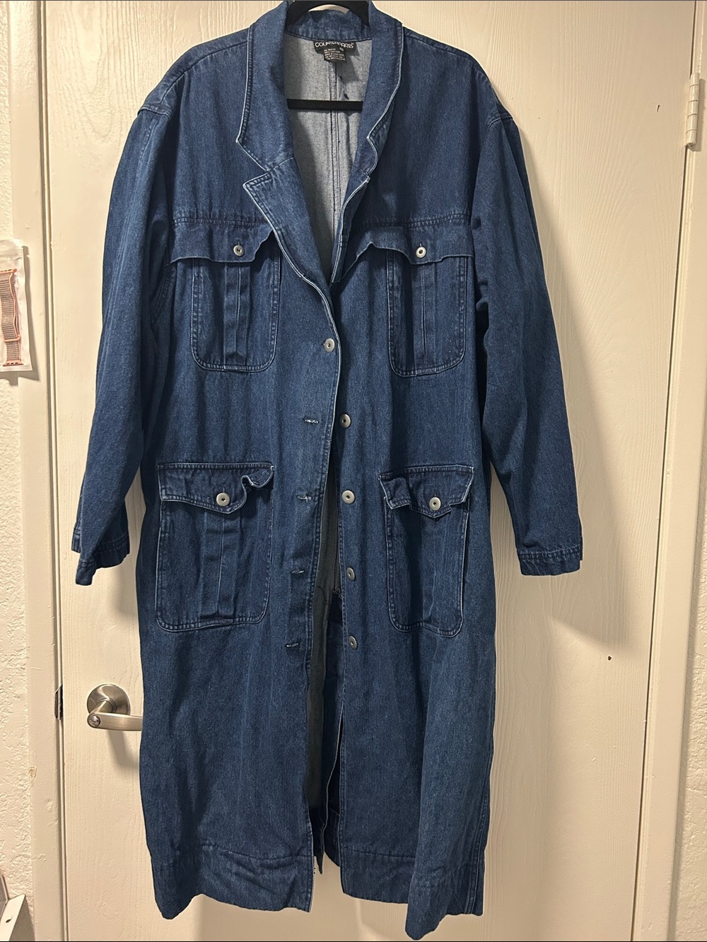 Counterparts Denim Trench Coat